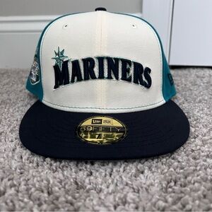 NWT! New Era Seattle Mariners 59FIFTY Fitted Cap 7 1/8